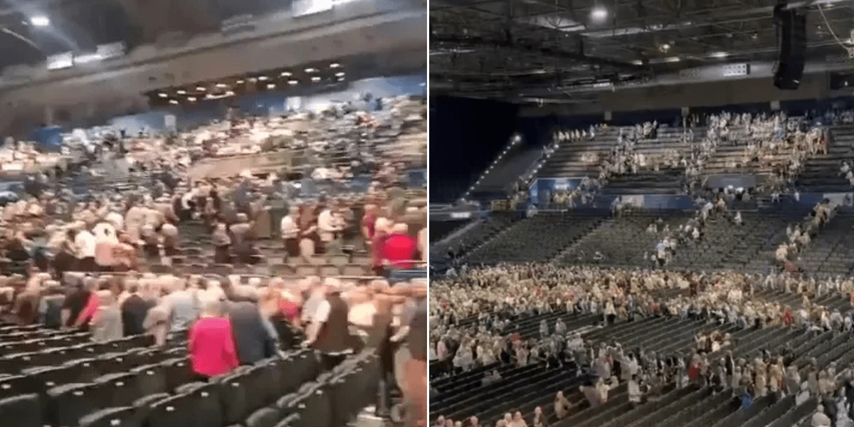 Peter Kay bomb hoax suspect accused of starting panic at Birmingham gig removed from court after stripping off Peter Kay bomb hoax suspect accused of starting panic at Birmingham gig removed from court after stripping off