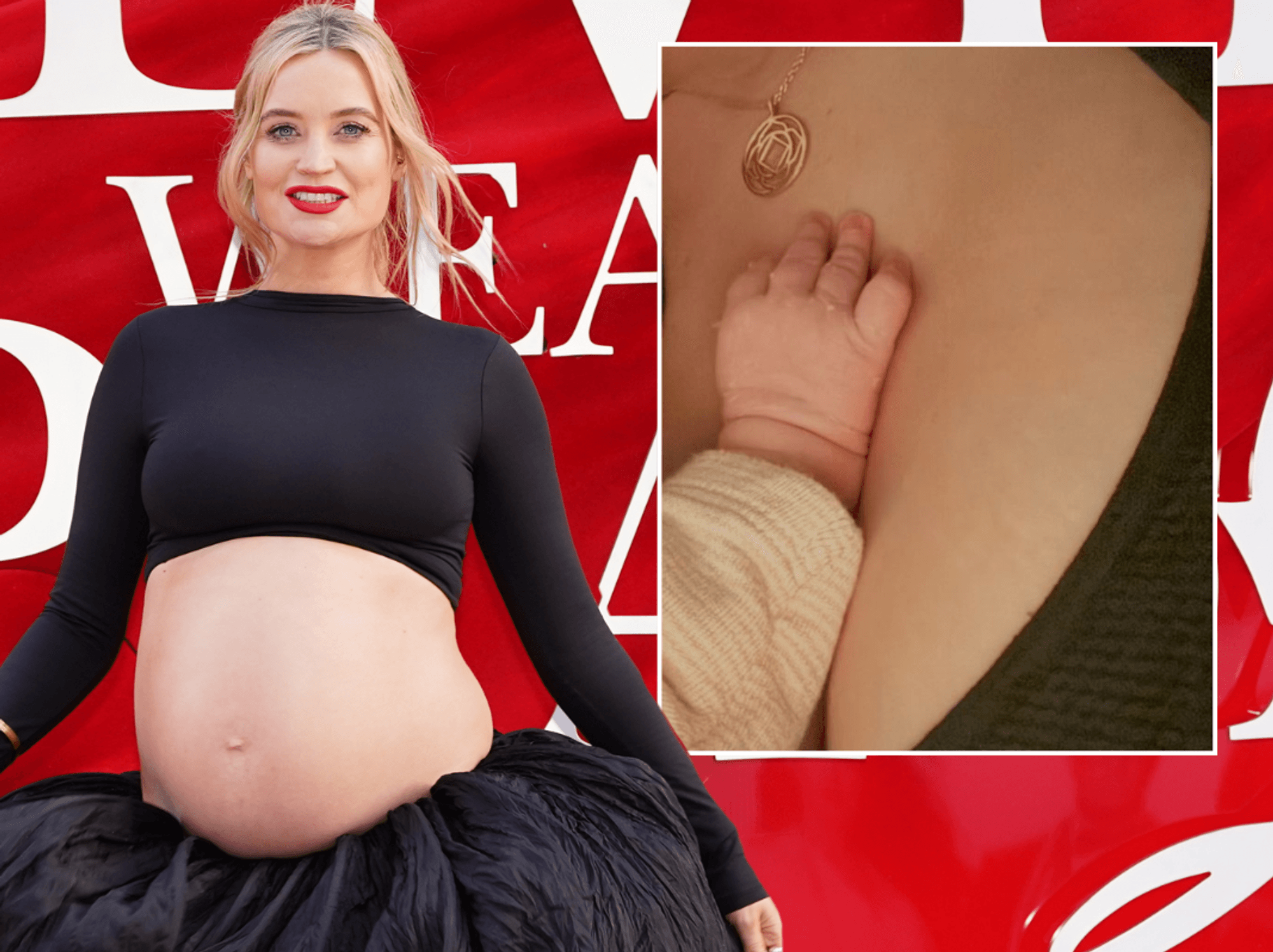 Laura Whitmore gives birth to second child as presenter spills all on 'dramatic' and 'unexpectedl...