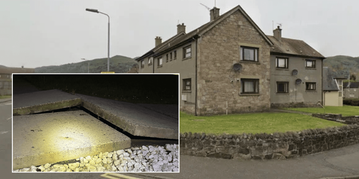 Residents in village in Scotland cannot return home for TWO MONTHS over ground tremors Residents in village in Scotland cannot return home for TWO MONTHS over ground tremors