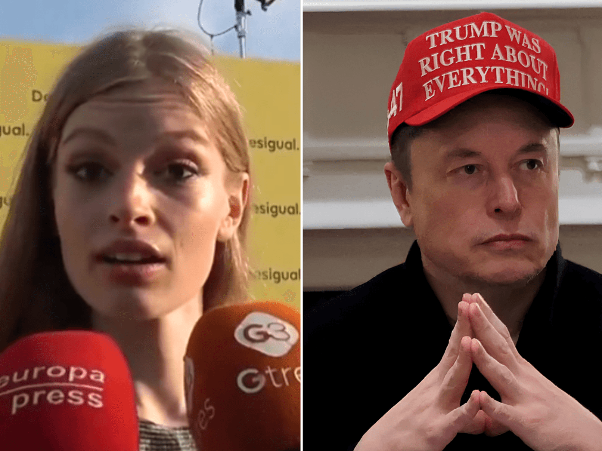 Elon Musk's trans daughter storms off red carpet after being asked about estranged father