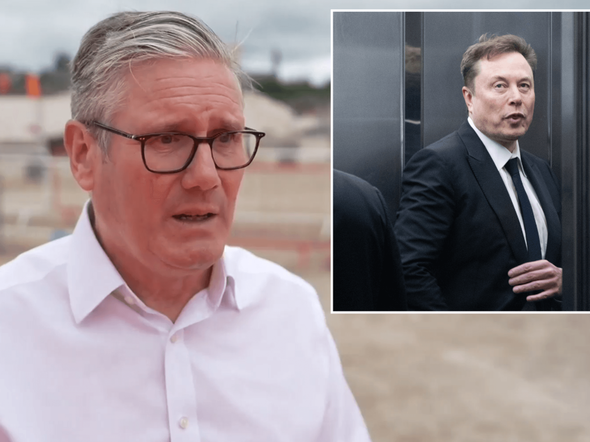 Keir Starmer accuses Elon Musk of 'whipping up division' after tycoon criticised police’s 'heinou...