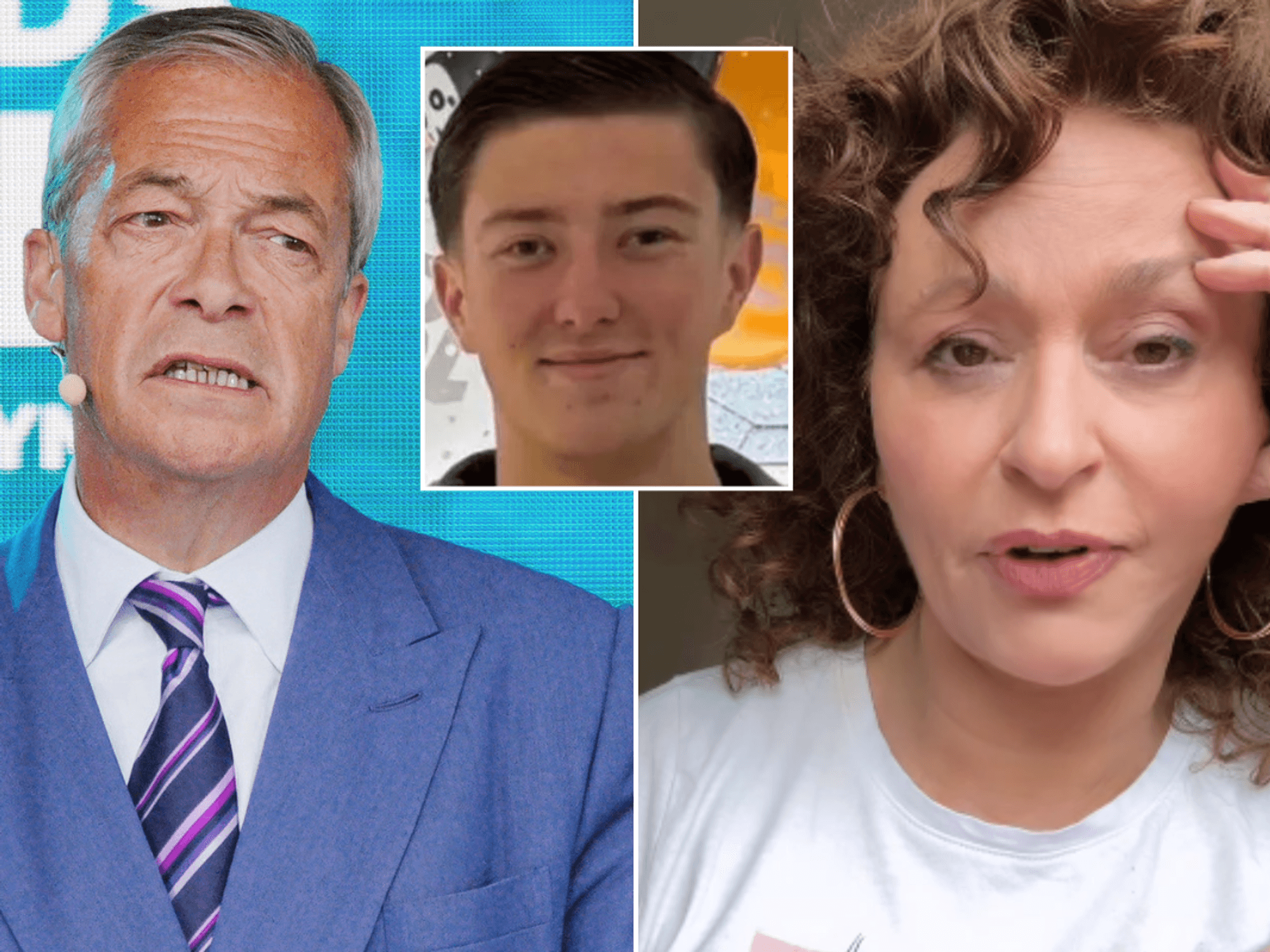 Nadia Sawalha sparks outrage as ITV star unleashes furious Nigel Farage rant in wake of Henry Now...