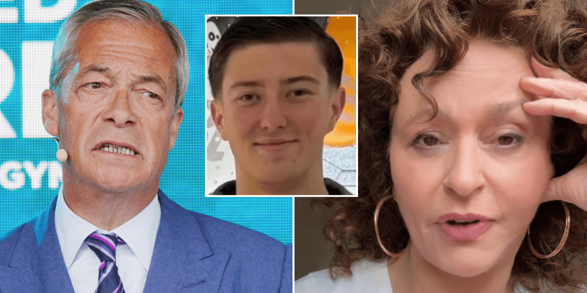 Nadia Sawalha sparks outrage as ITV Loose Women star unleashes furious Nigel Farage rant in wake of Henry Nowak killing Nadia Sawalha sparks outrage as ITV Loose Women star unleashes furious Nigel Farage rant in wake of Henry Nowak killing