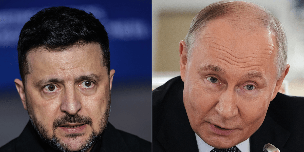 Volodymyr Zelensky summons Vladimir Putin for face-to-face meeting as Russia's economy crumbles