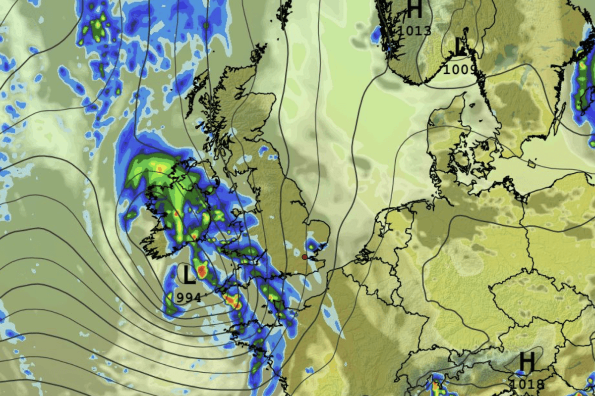 Britain on storm alert as shifting jet-stream winds threaten a weekend of torrential downpours and gales