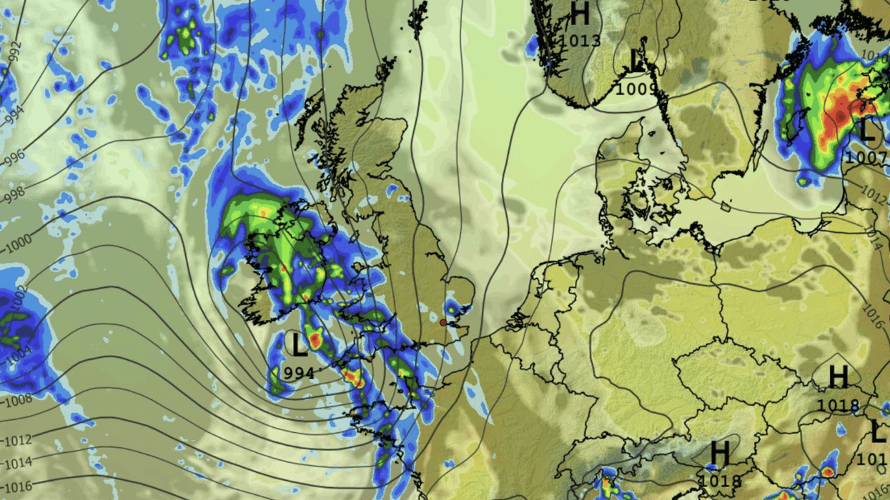 Britain on storm alert as shifting jet-stream winds threaten a weekend of torrential downpours and gales