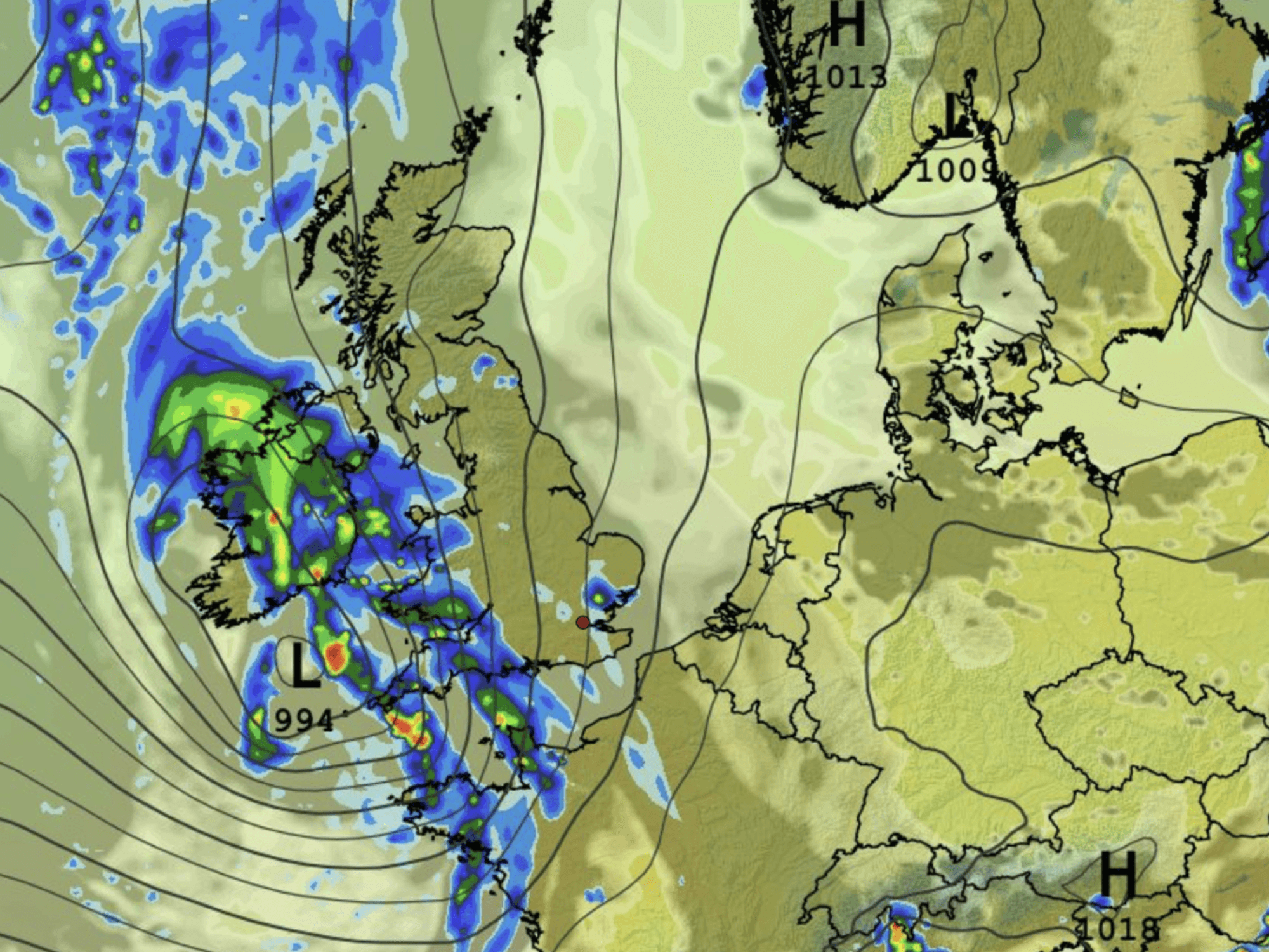 Britain on storm alert as shifting jet-stream winds threaten a weekend of torrential downpours and gales