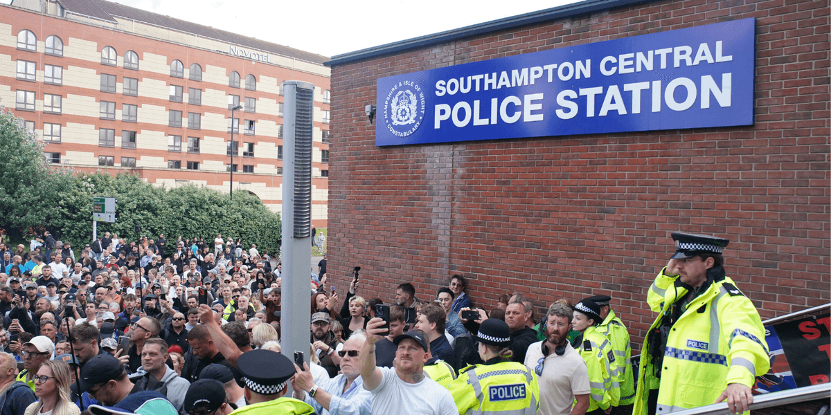 Three more people charged with violent disorder after Southampton protests in wake of Henry Nowak’s murder Three more people charged with violent disorder after Southampton protests in wake of Henry Nowak’s murder