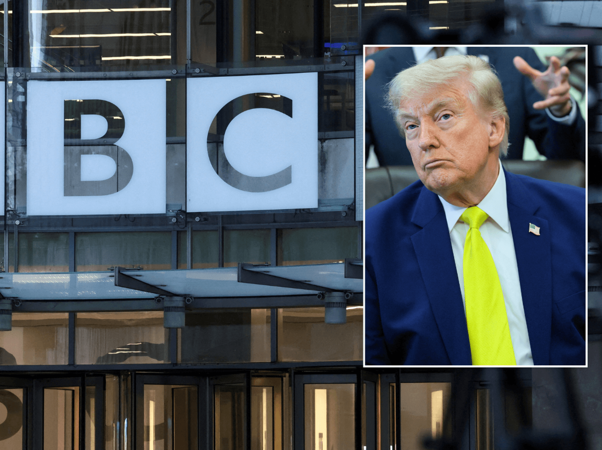 Donald Trump refuses BBC’s 'improper' request for financial details in bitter $10billion lawsuit