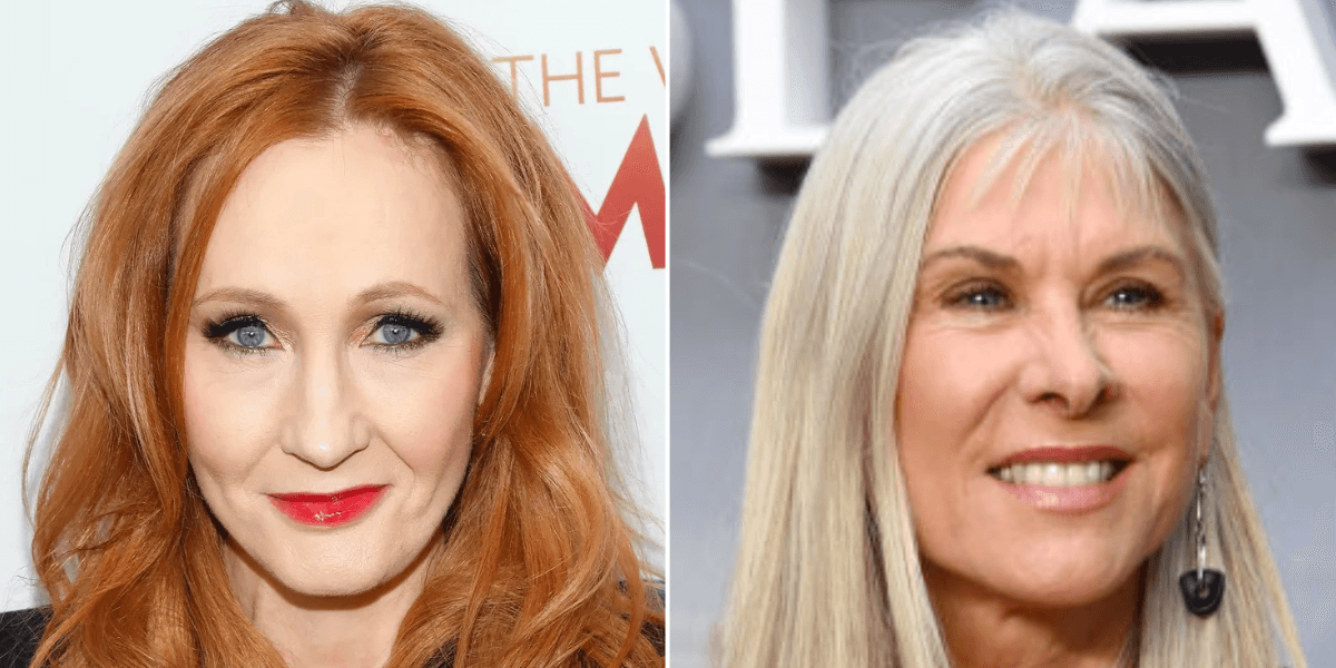 JK Rowling launches fierce Sharron Davies defence after Olympic swimmer’s appearance targeted by trans activists JK Rowling launches fierce Sharron Davies defence after Olympic swimmer’s appearance targeted by trans activists