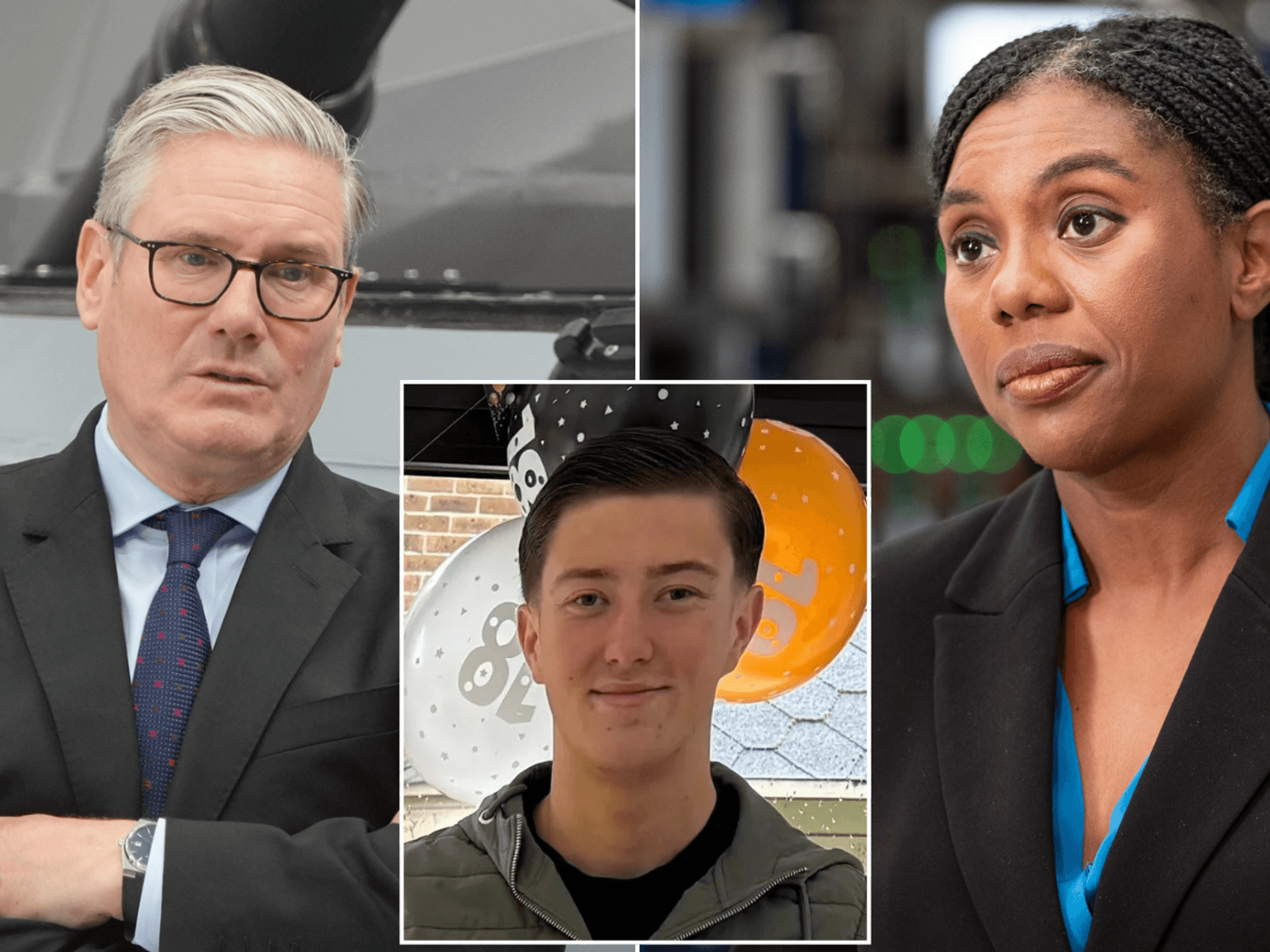 Keir Starmer takes aim at Kemi Badenoch over claim identity politics could lead to civil war - 'N...