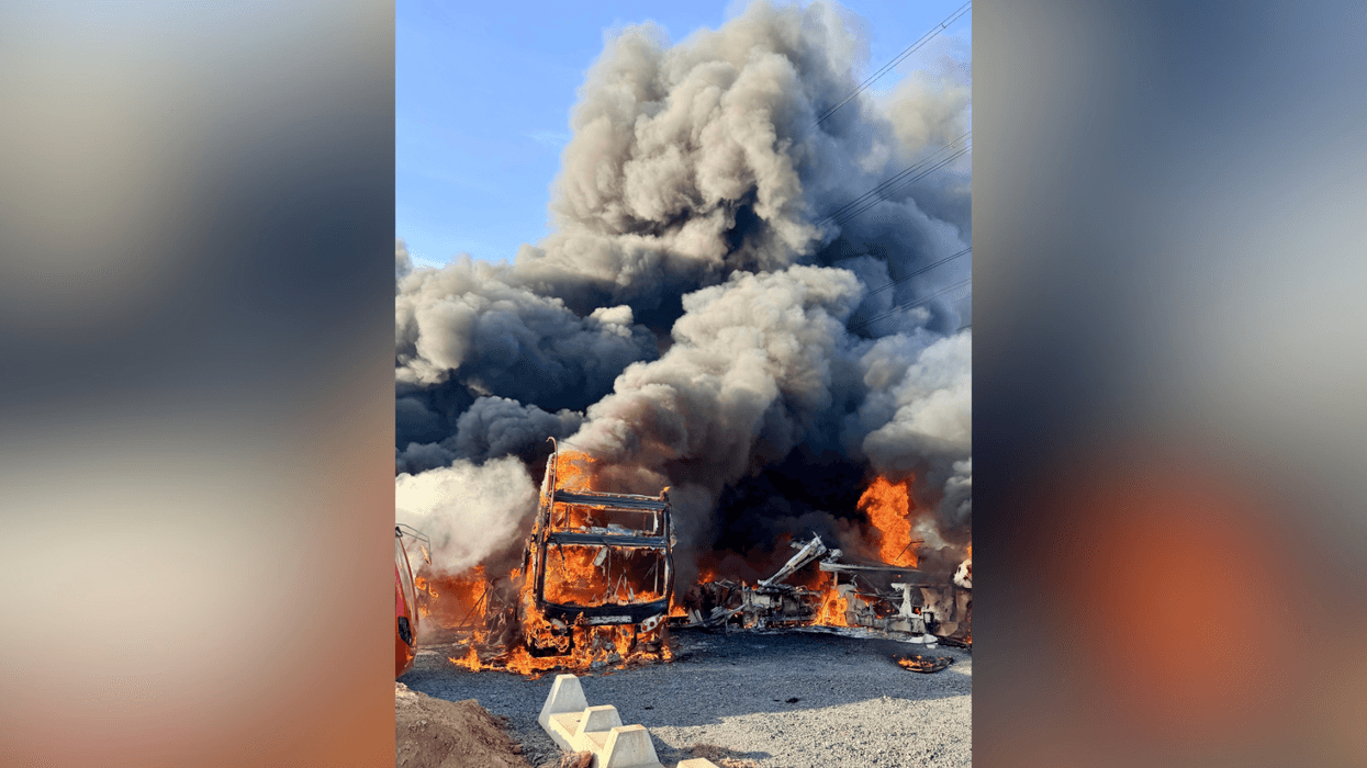 Essex coach depot engulfed in flames with 36 destoyed in 'Britain's worst ever bus fire'