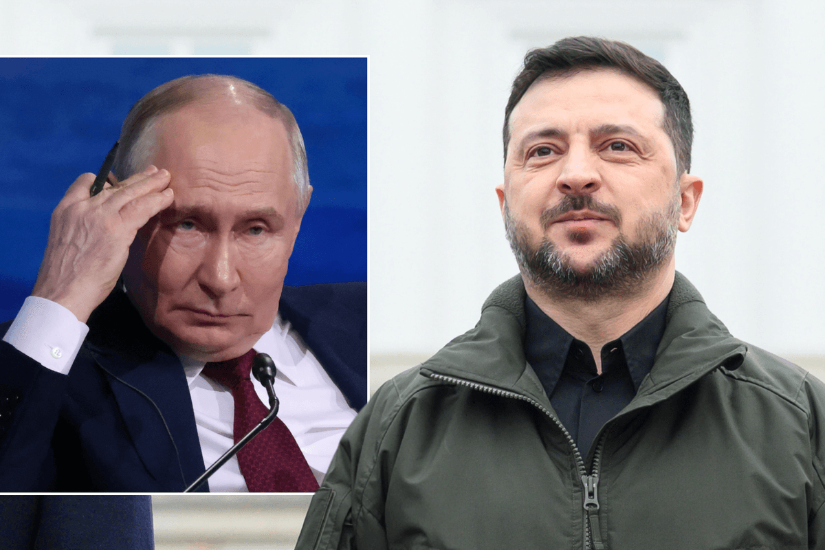 'No point!' Vladimir Putin rejects 'Rambo' Volodymyr Zelensky's call for peace meeting