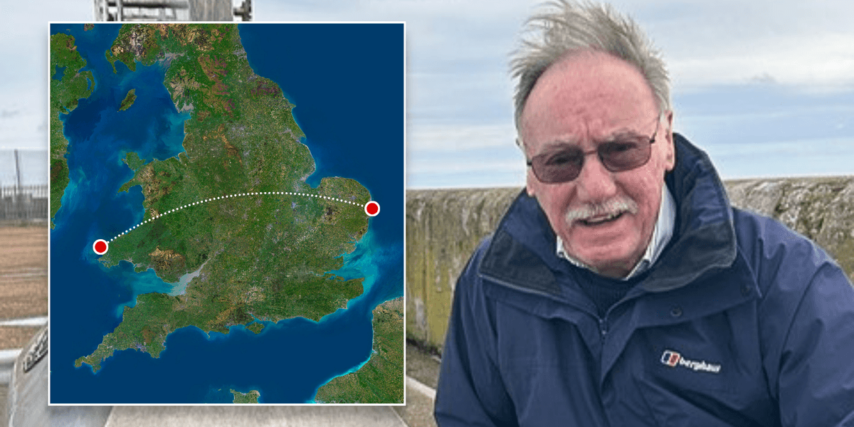 Hero grandfather to embark on 450-mile east-to-west charity trek while fighting cancer
