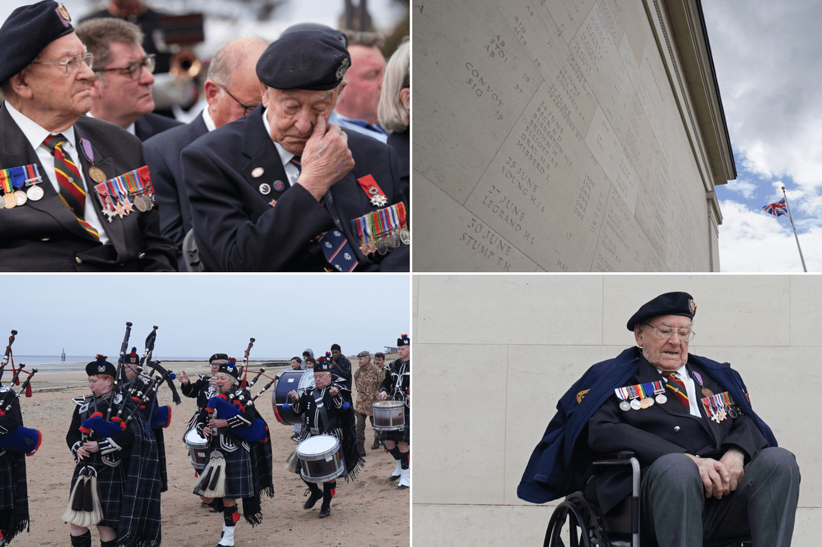 Normandy falls silent on 82nd anniversary of D-Day in remembrance of fallen soldiers