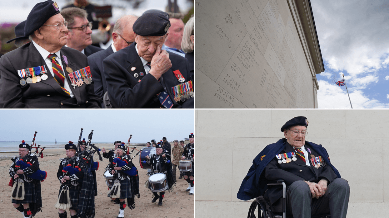 Normandy falls silent on 82nd anniversary of D-Day in remembrance of fallen soldiers