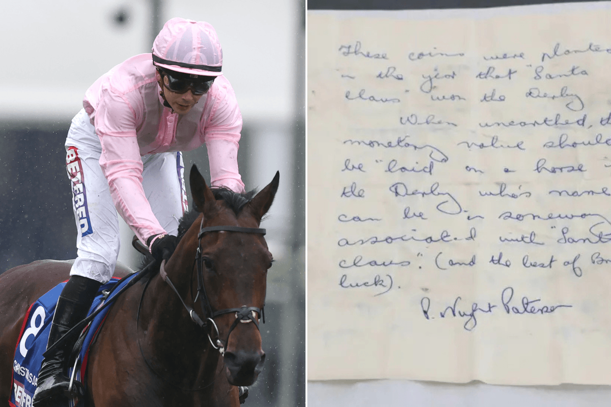 Builder miraculously wins Epsom Derby bet after 'prophecy' tip from 62-year-old time capsule