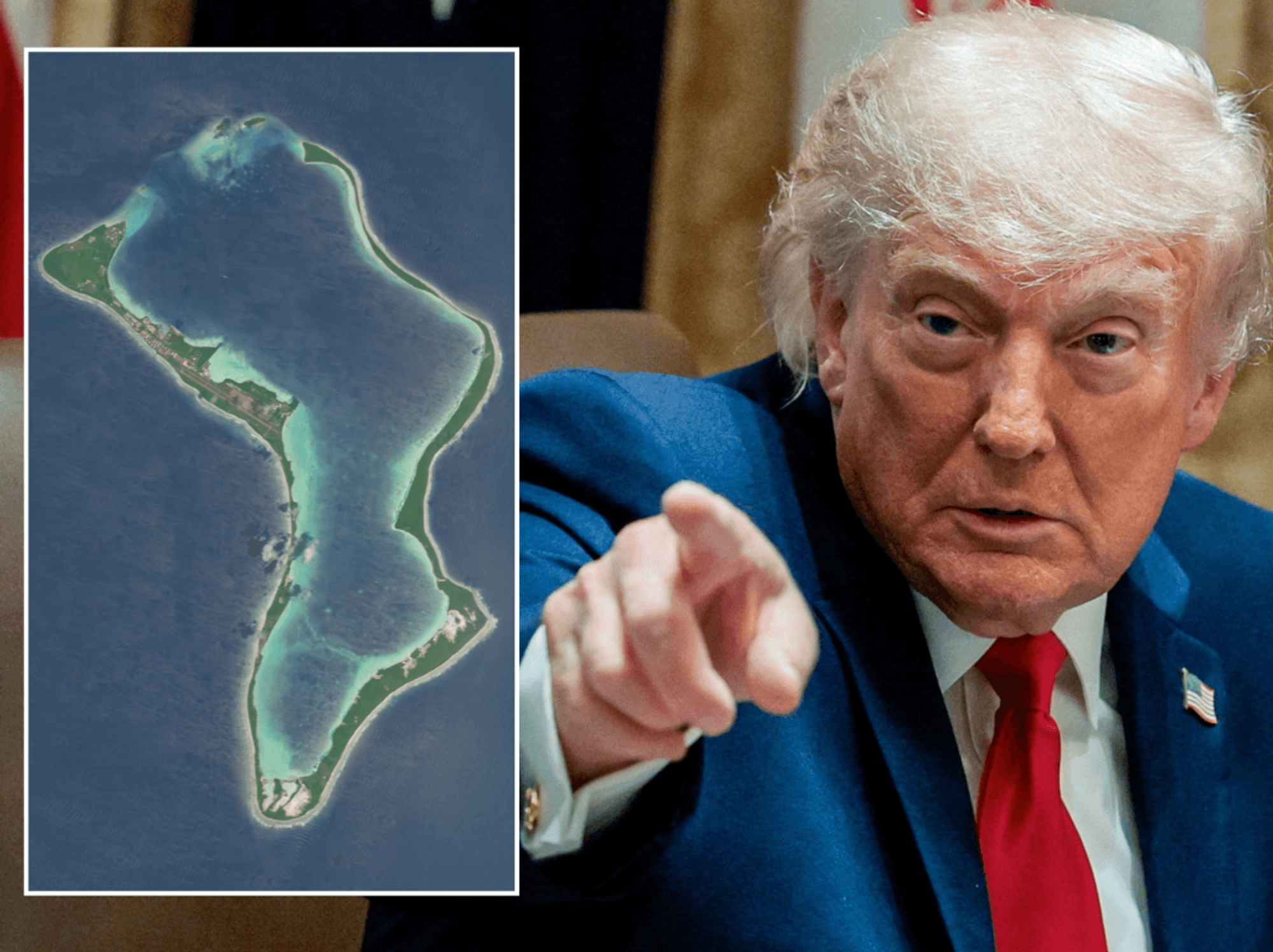 Donald Trump considers BUYING Chagos Islands in effort to crush Keir Starmer's surrender