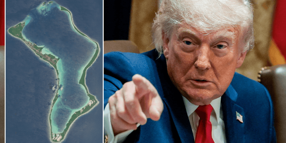 Donald Trump considers BUYING Chagos Islands in effort to crush Keir Starmer's surrender