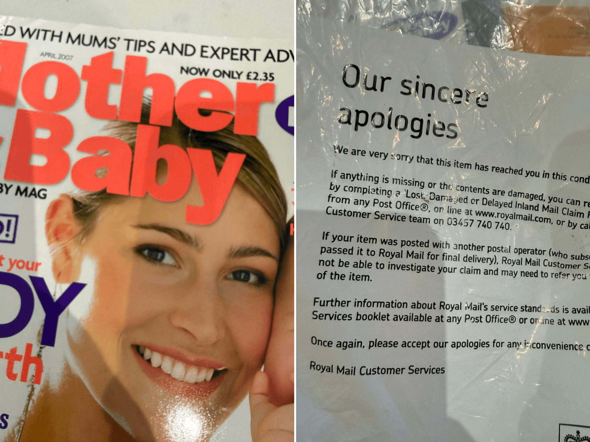 Royal Mail delivers father’s parenting magazine almost two decades late in ‘bizarre’ mishap