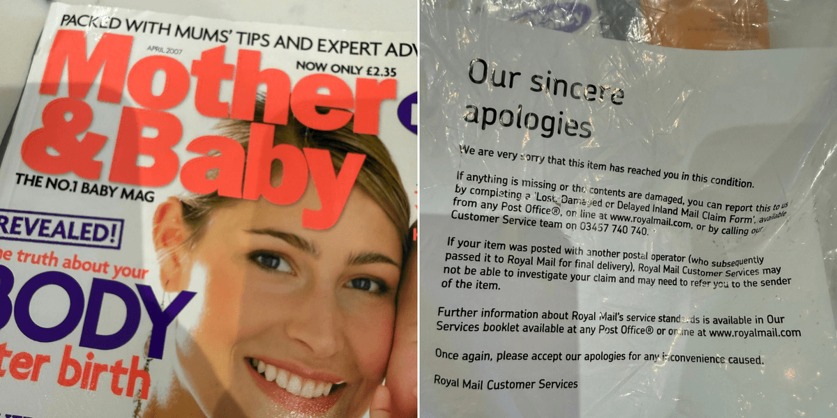 Royal Mail delivers father’s parenting magazine almost two decades late in ‘bizarre’ mishap