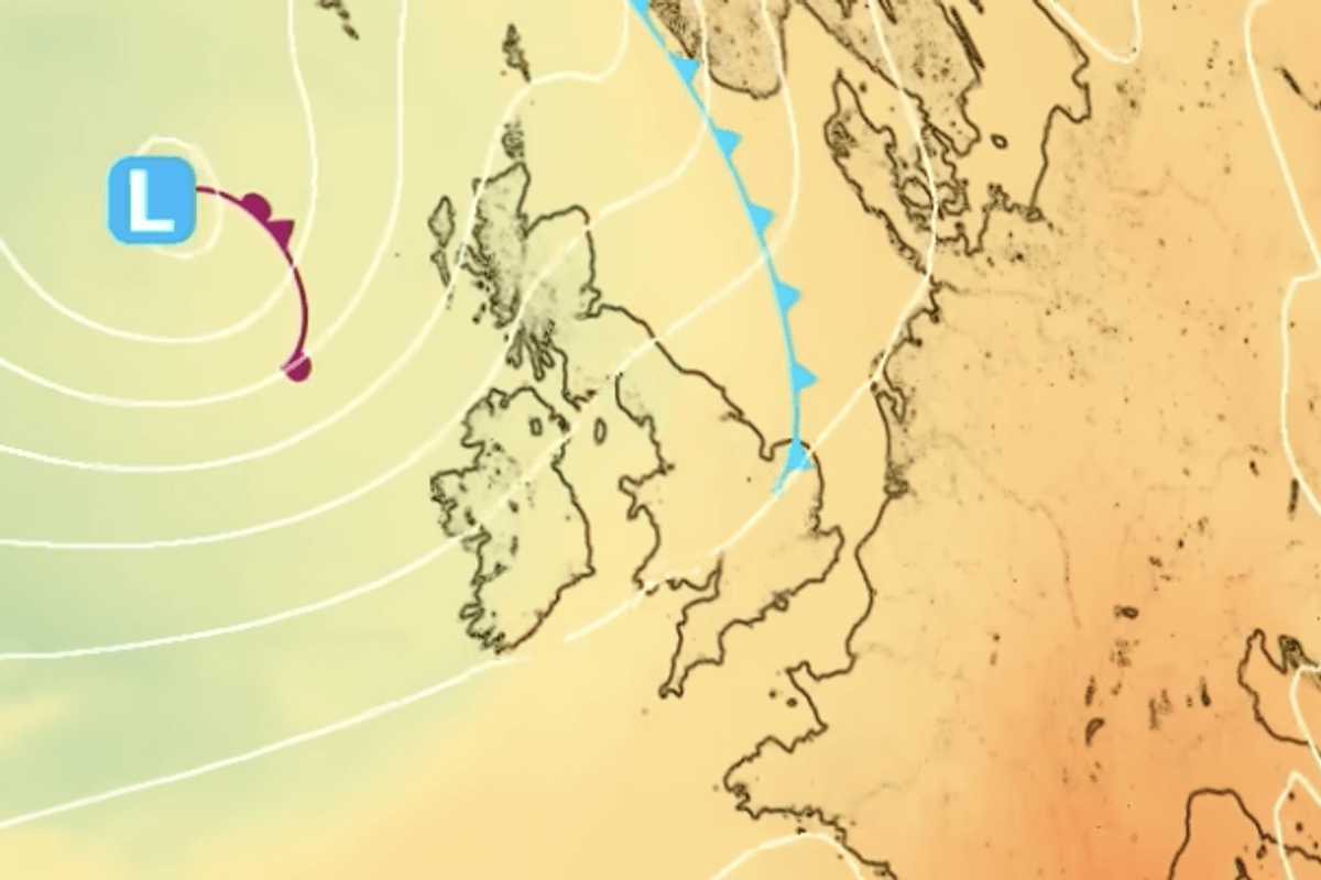 Summer kept on hold as battling 'cyclonic' weather systems unleash heavy rain and chilly winds