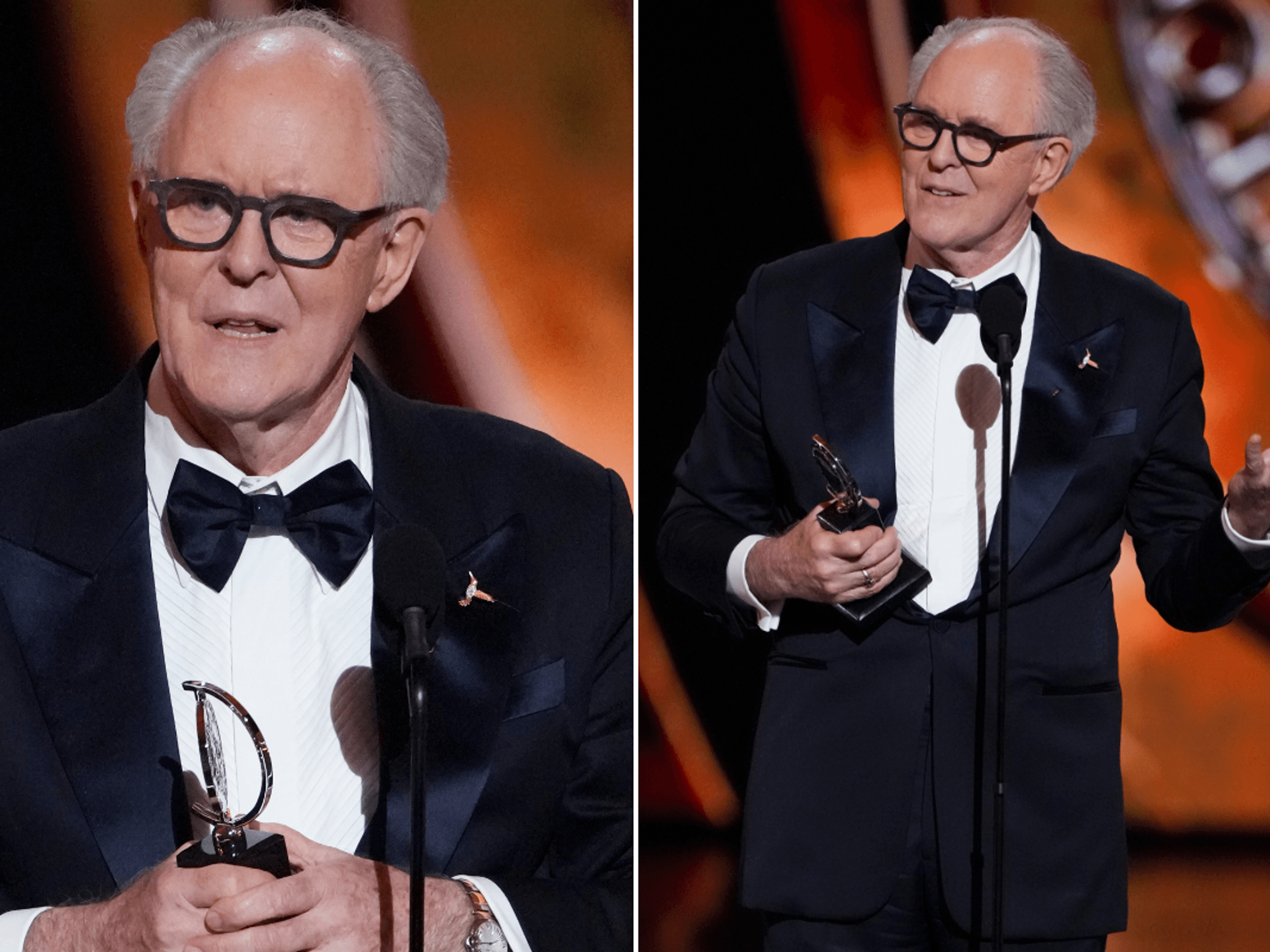 John Lithgow, 80, makes Tony Awards history as actor bags TWO records during star-studded Broadwa...