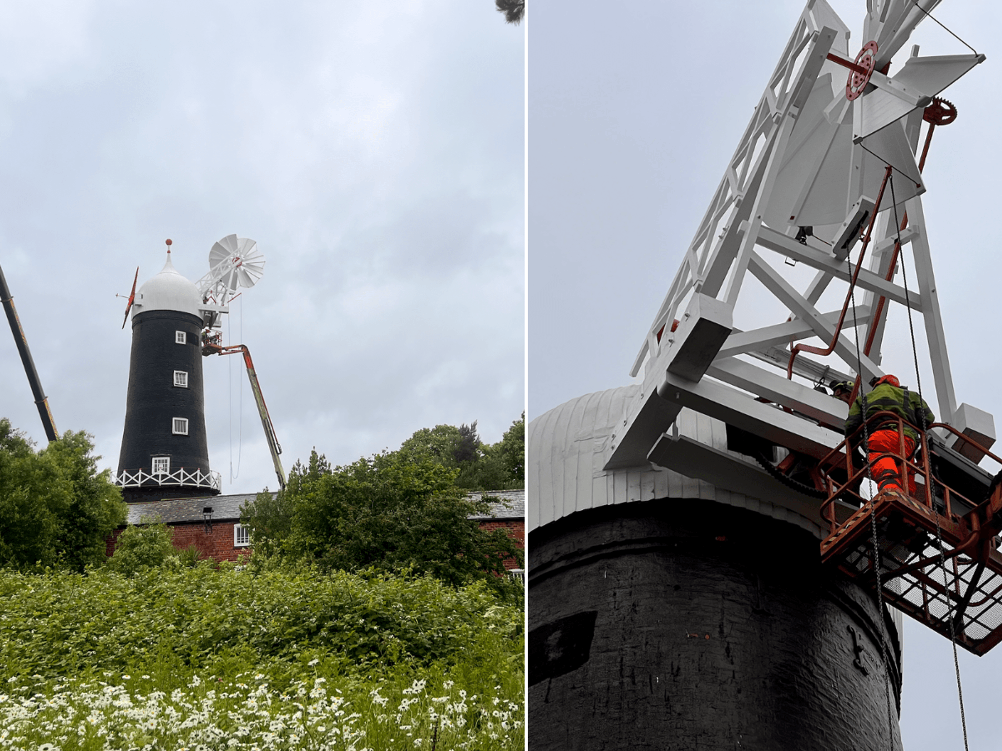 Historic East Yorkshire mill undergoes major restoration works to keep cultural heritage alive