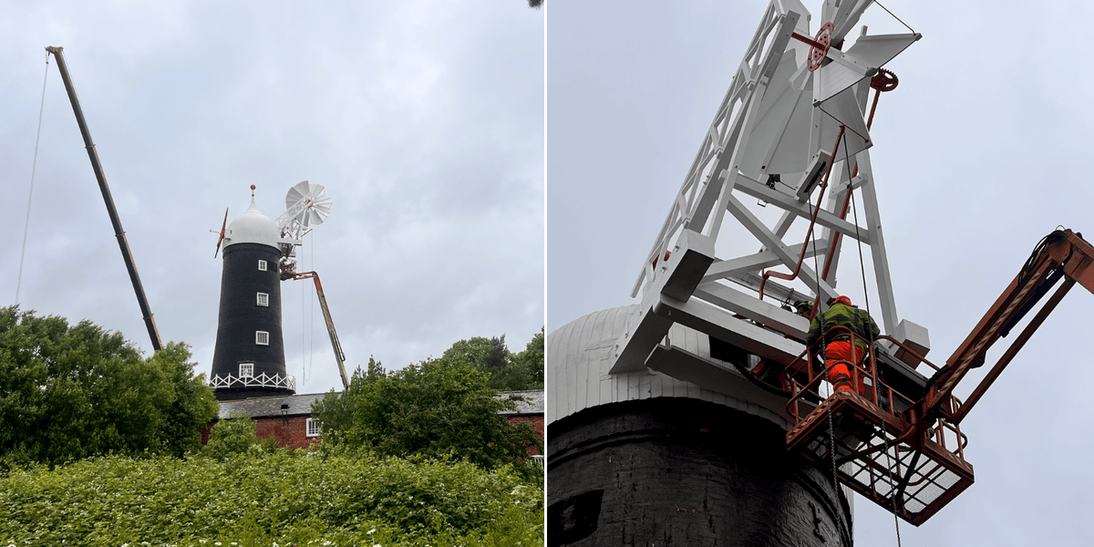 Historic East Yorkshire mill undergoes major restoration works to keep cultural heritage alive