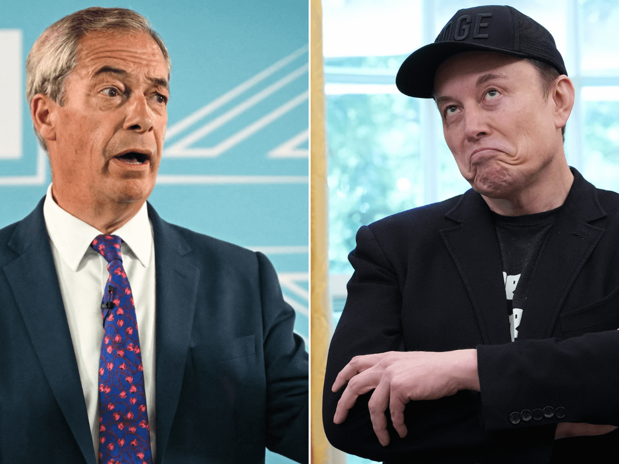Nigel Farage addresses 'bizarre AI videos' as pressure mounts on Elon Musk over deepfakes