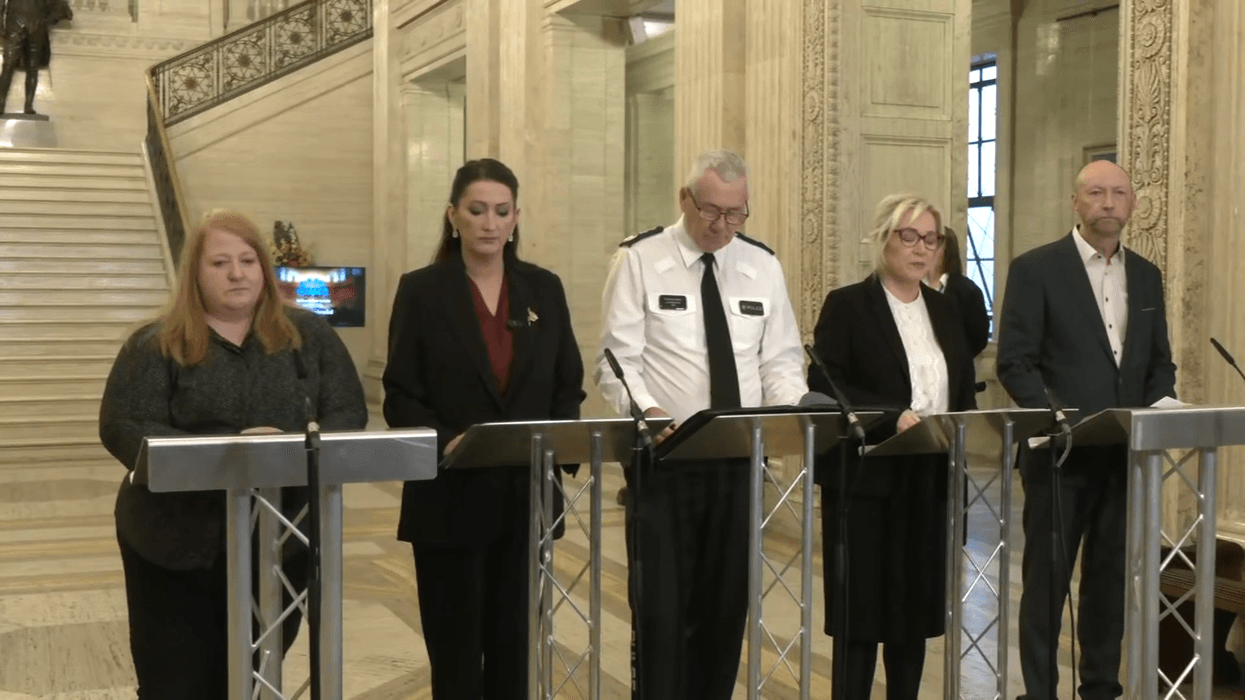 WATCH: Stormont issues joint response to 'barbaric' Belfast knife attack
