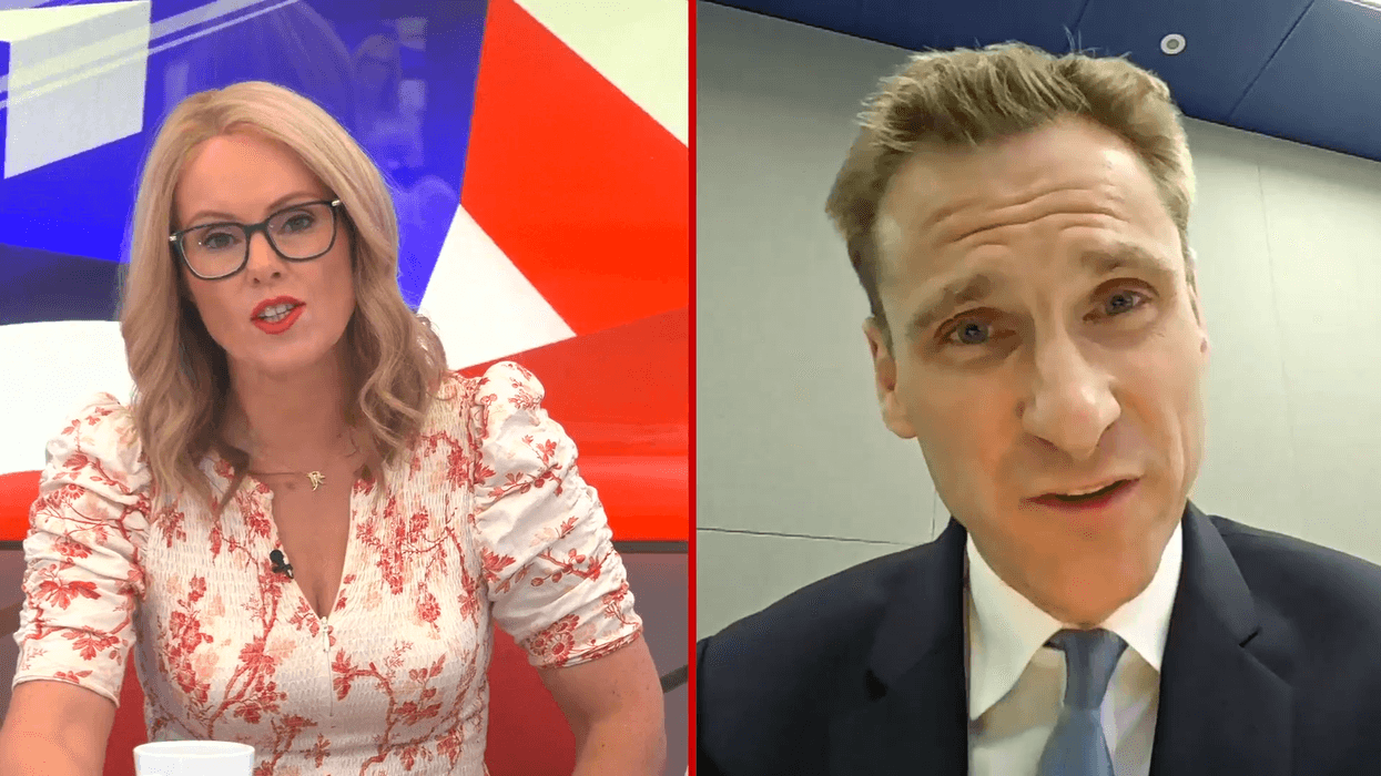 WATCH: Michelle Dewberry clashes with Chris Phi...