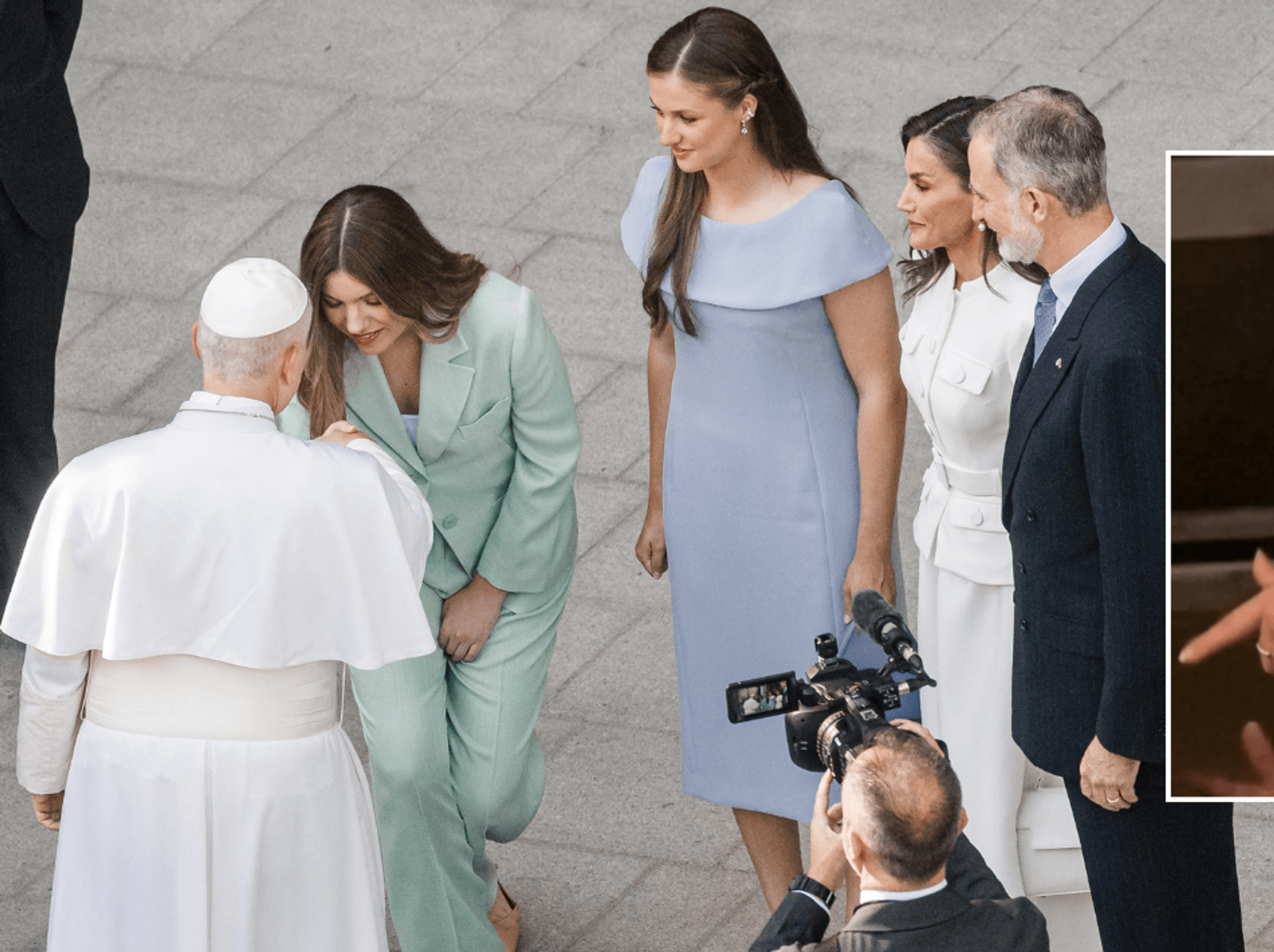 Royal sisters attend Bad Bunny concert just hours after meeting Pope Leo
