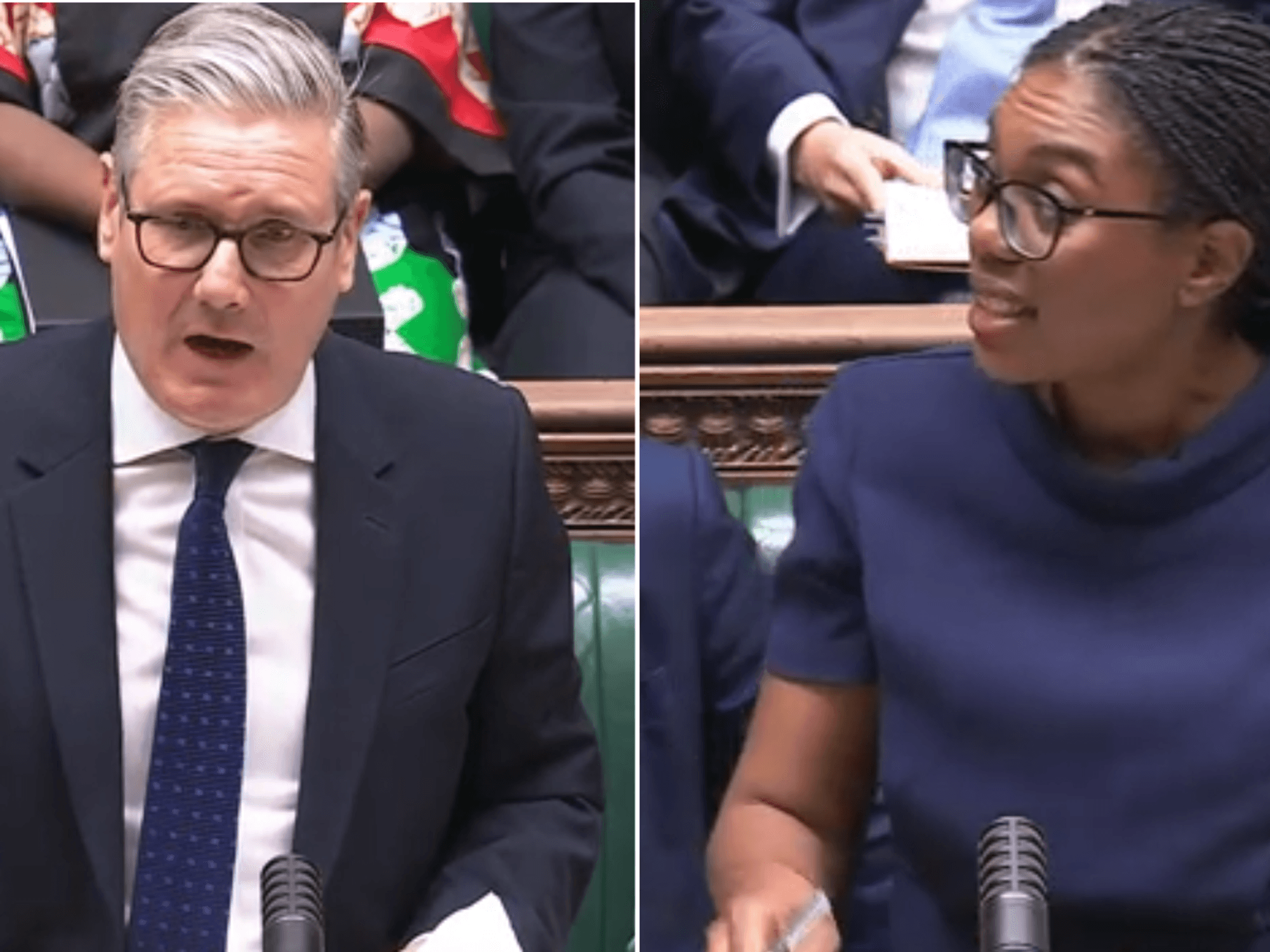 Kemi Badenoch slams Keir Starmer for 'Britain getting weaker every passing day' as PM refuses to ...