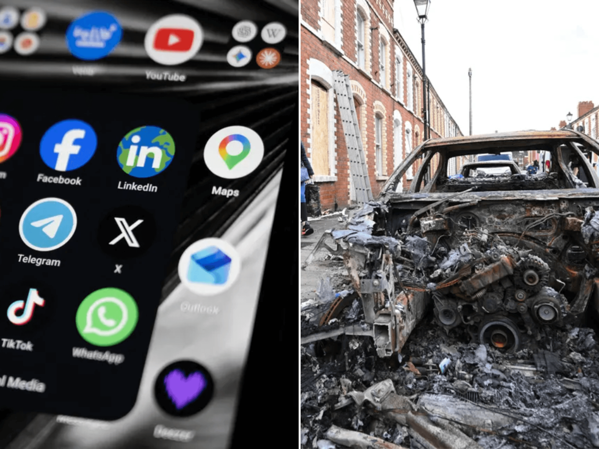 Labour announces social media crackdown 'in times of crisis' after Belfast attack