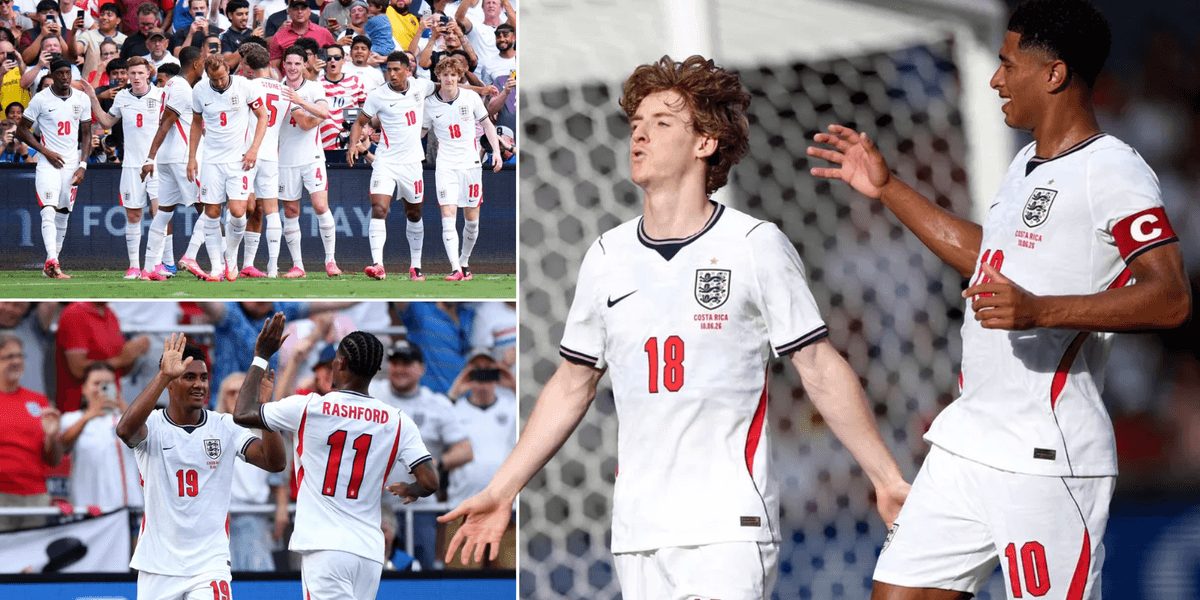 England send warning to World Cup rivals with professional victory over Costa Rica England send warning to World Cup rivals with professional victory over Costa Rica