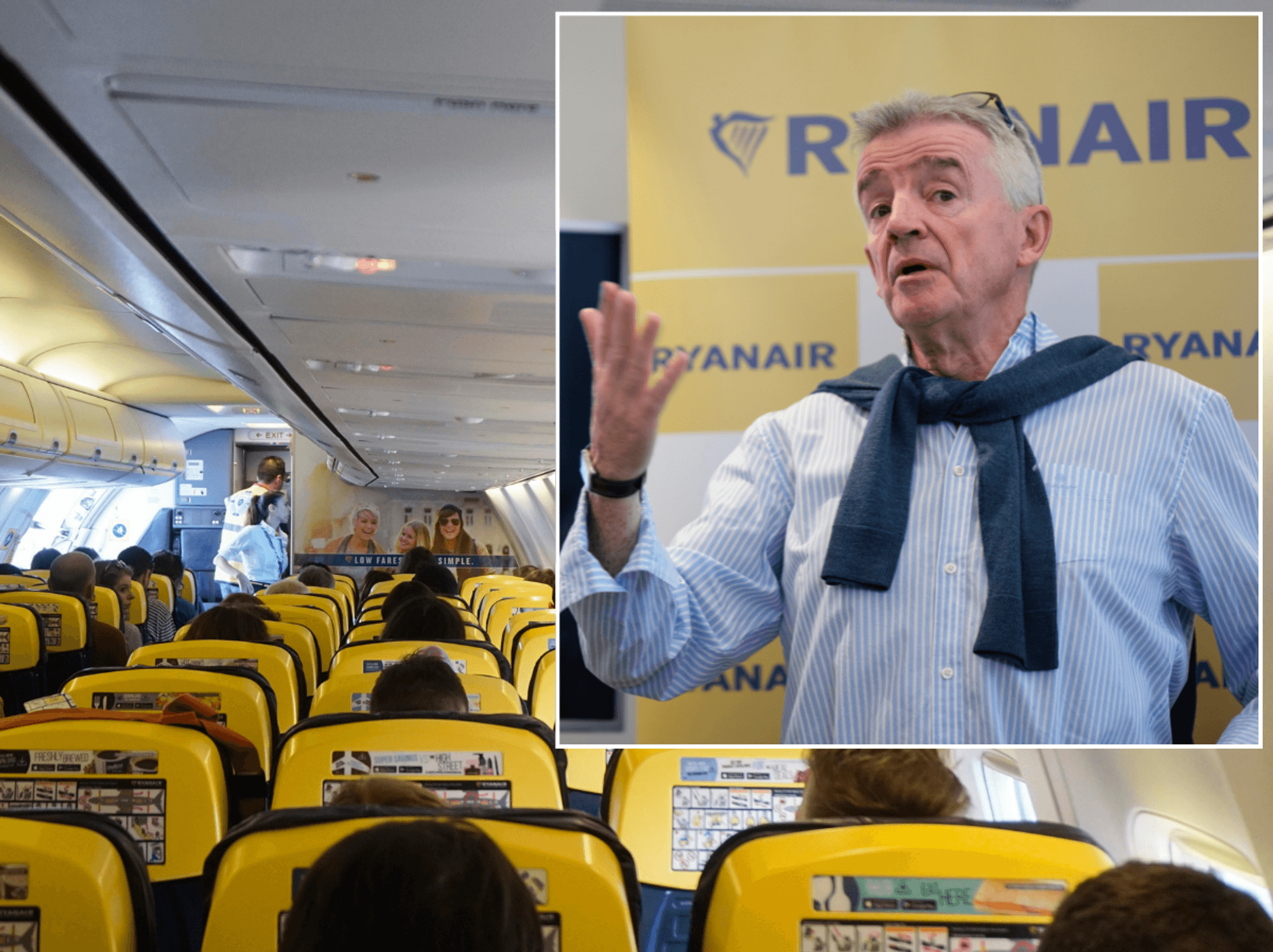 Ryanair investigated after 'unfair' charges imposed on parents to sit with their children on flights