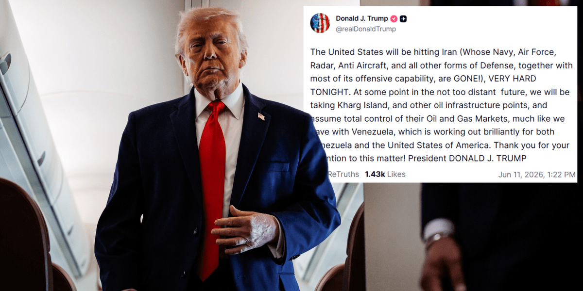Donald Trump issues chilling threat that US will capture Iranian land 'in not so distant future'