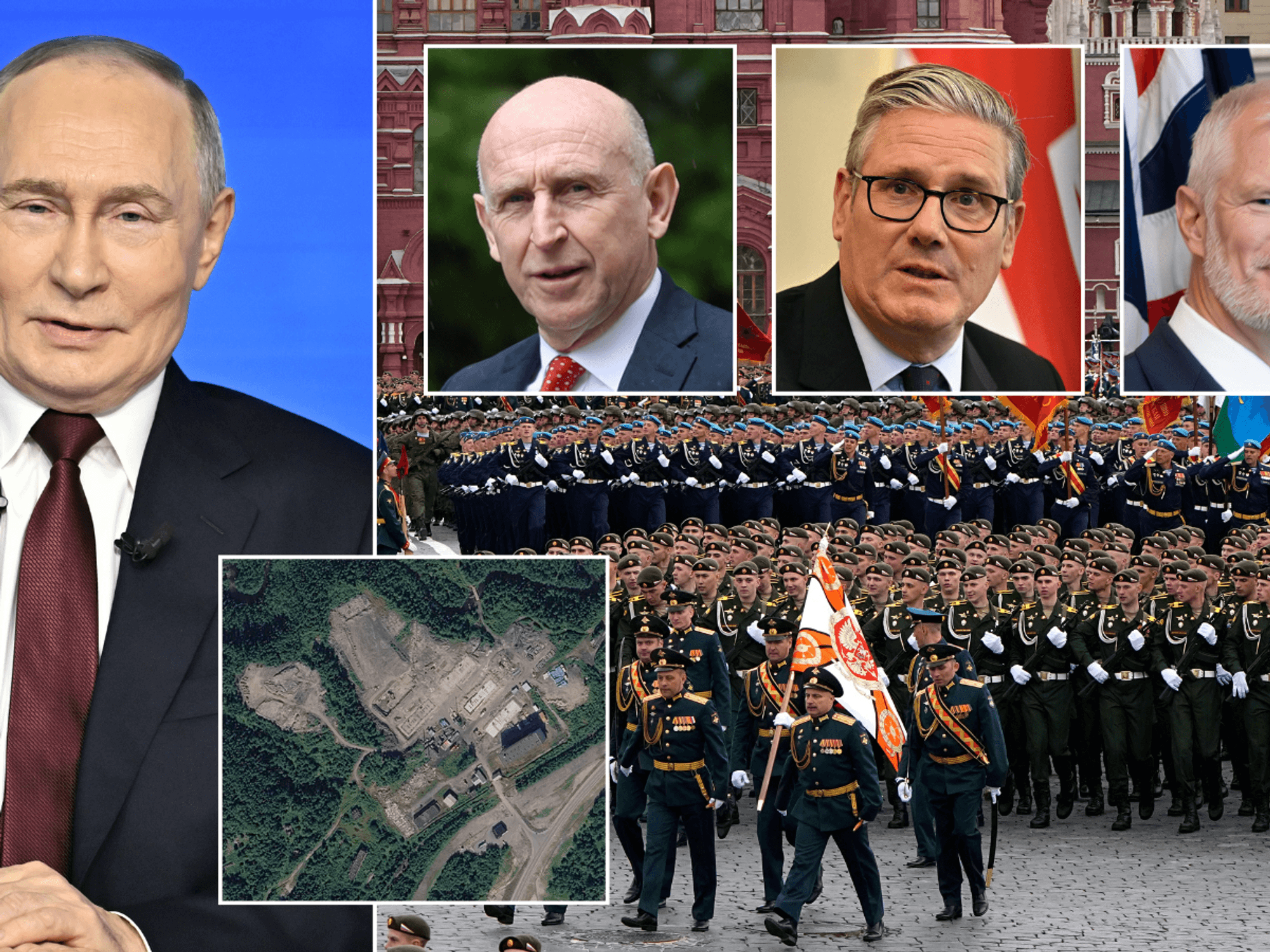 Vladimir Putin floods Nato border with massive military build-up just as Britain plunges into def...