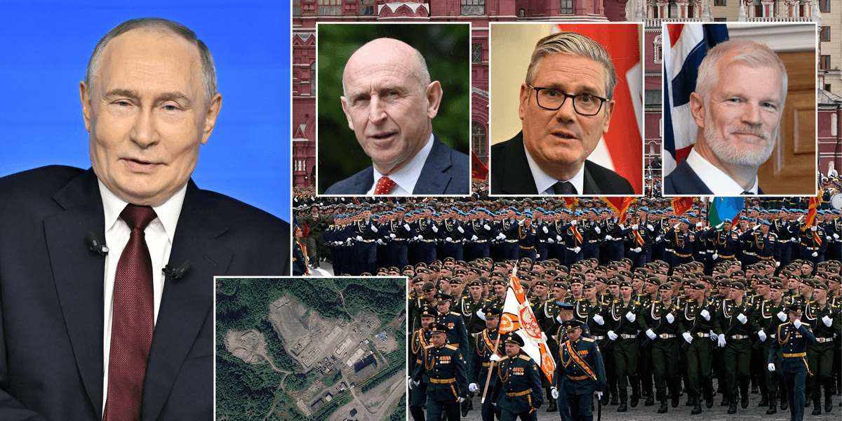 Vladimir Putin floods Nato border with massive military build-up just as Britain plunges into defence crisis
