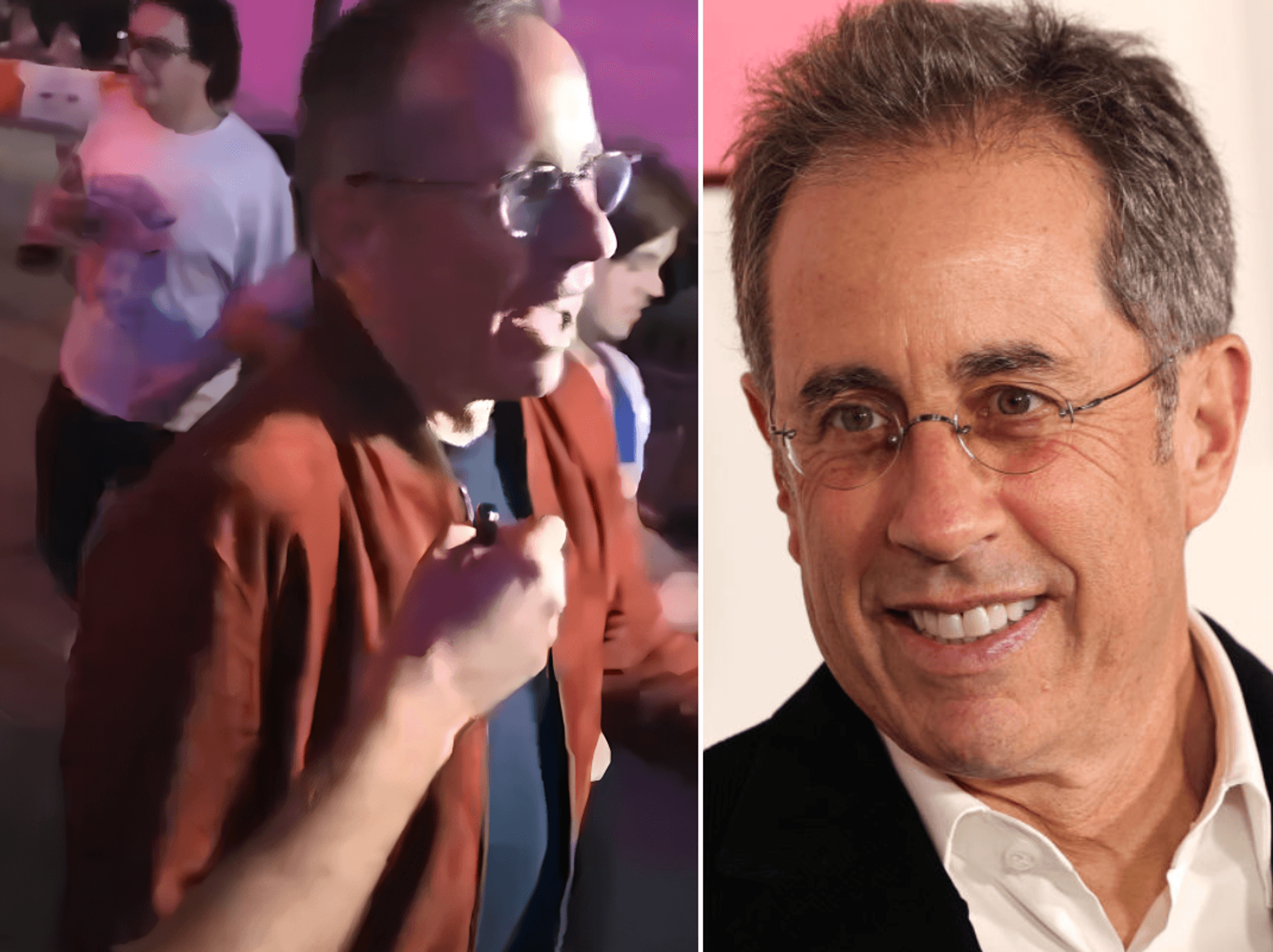 Jerry Seinfeld reignites Israel-Gaza row after the comedian's three-word response to Palestine ac...