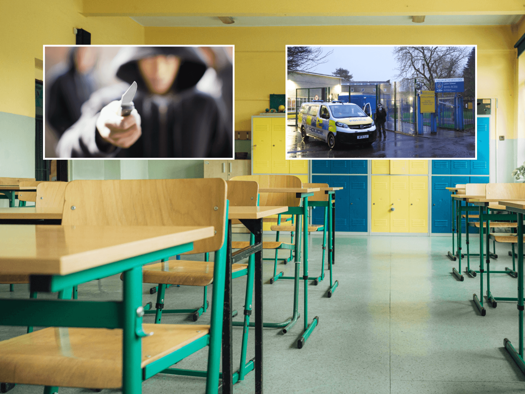 The reality of schools being plunged into ‘US-style’ lockdowns as violence and hoax threats soar