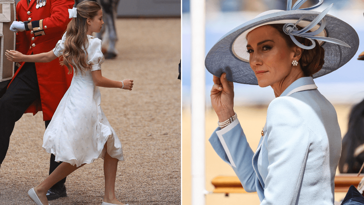 Princess Charlotte wears matching bracelet with Princess of Wales at Trooping the Colour