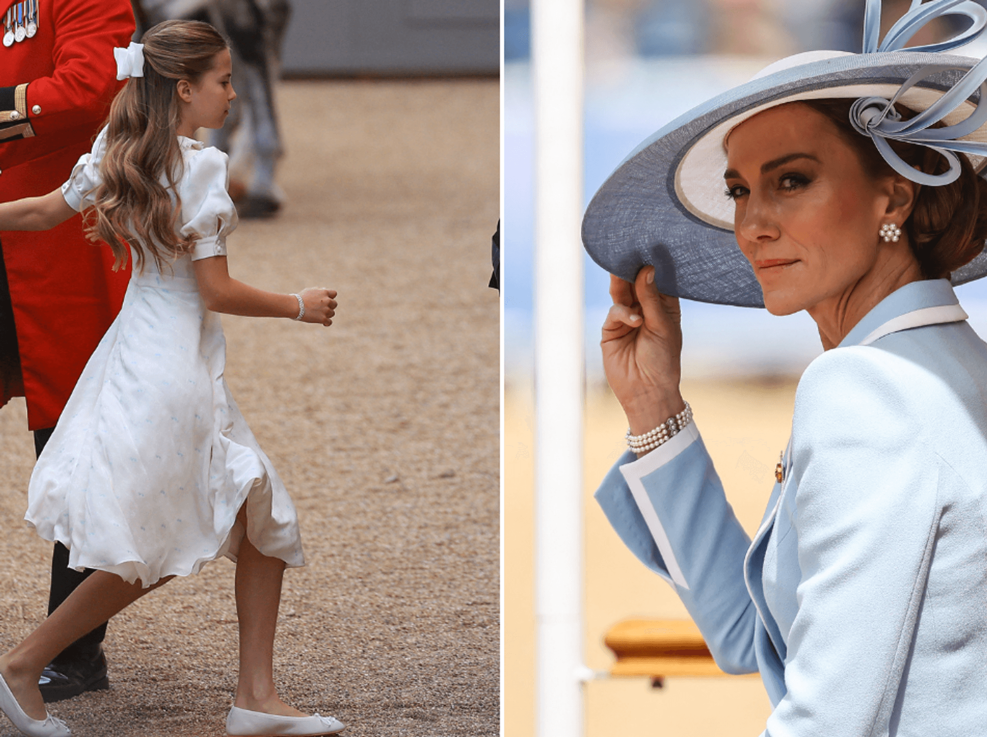 Princess Charlotte wears matching bracelet with Princess of Wales at Trooping the Colour