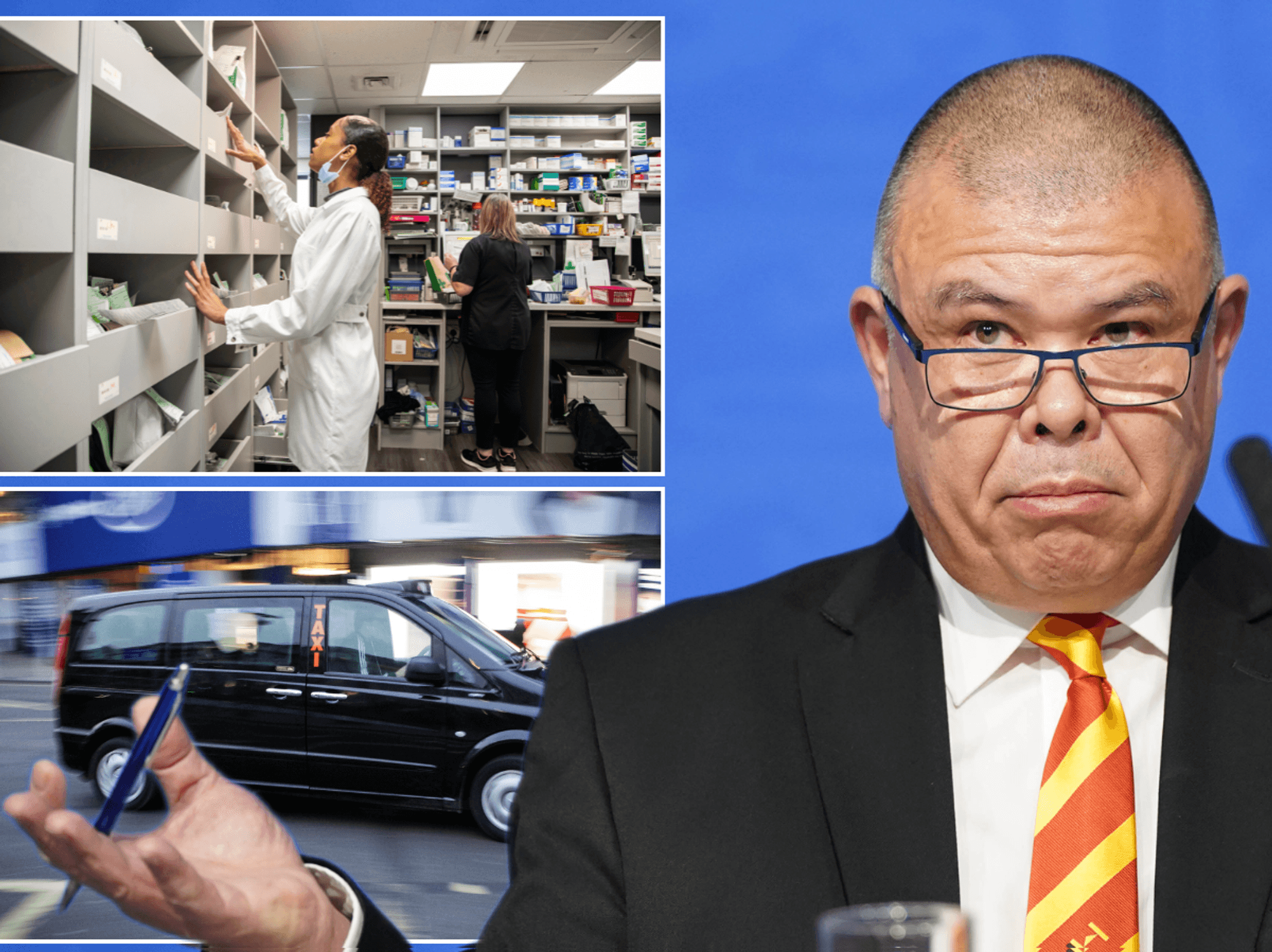 'Absurd' NHS nearly spent £70 on taxi to deliver 50p pill to England's former deputy chief medica...
