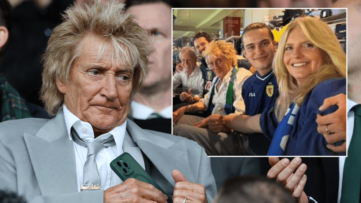 Sir Rod Stewart branded 'tone-deaf' by furious fans as he jets to Scotland match hours after cancelling show on health grounds
