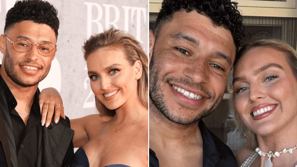 Perrie Edwards and Alex Oxlade-Chamberlain tie the knot as pair pictured at sun-soaked Portuguese wedding