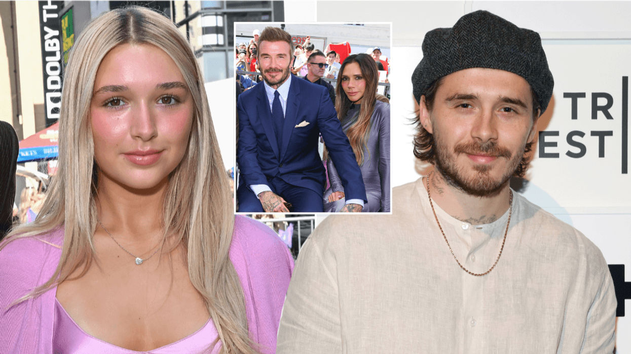 Brooklyn Beckham's team accuses David and Victoria of 'STAGING' daughter Harper's visit as family feud takes fresh twist
