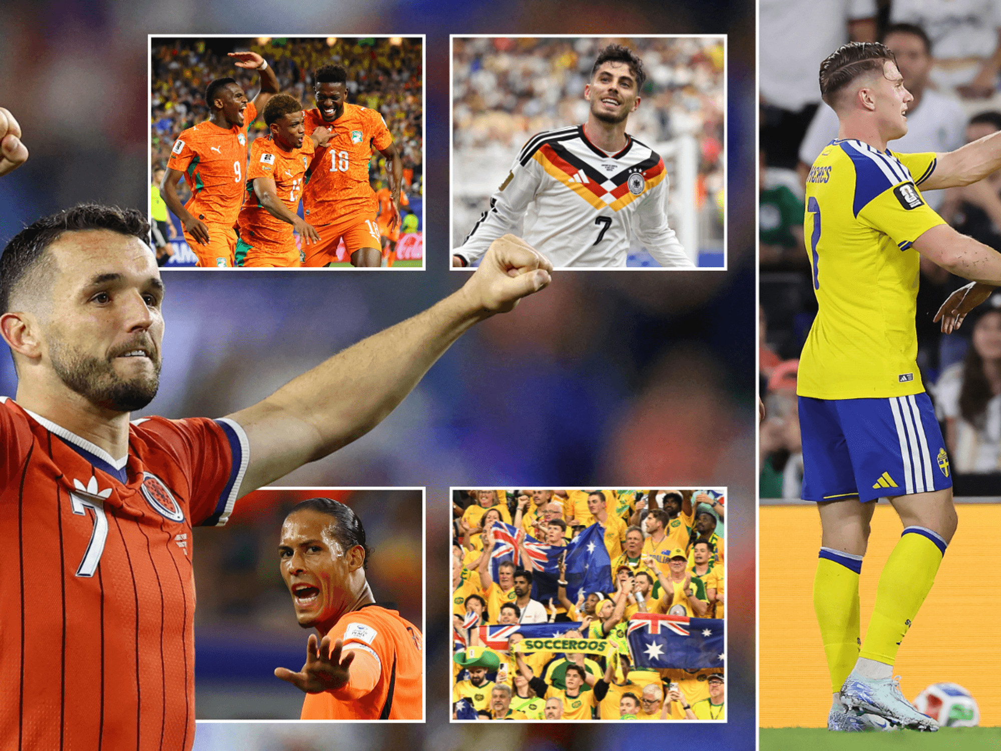 World Cup 2026 day four: Sweden and Germany secure massive wins in day of late drama