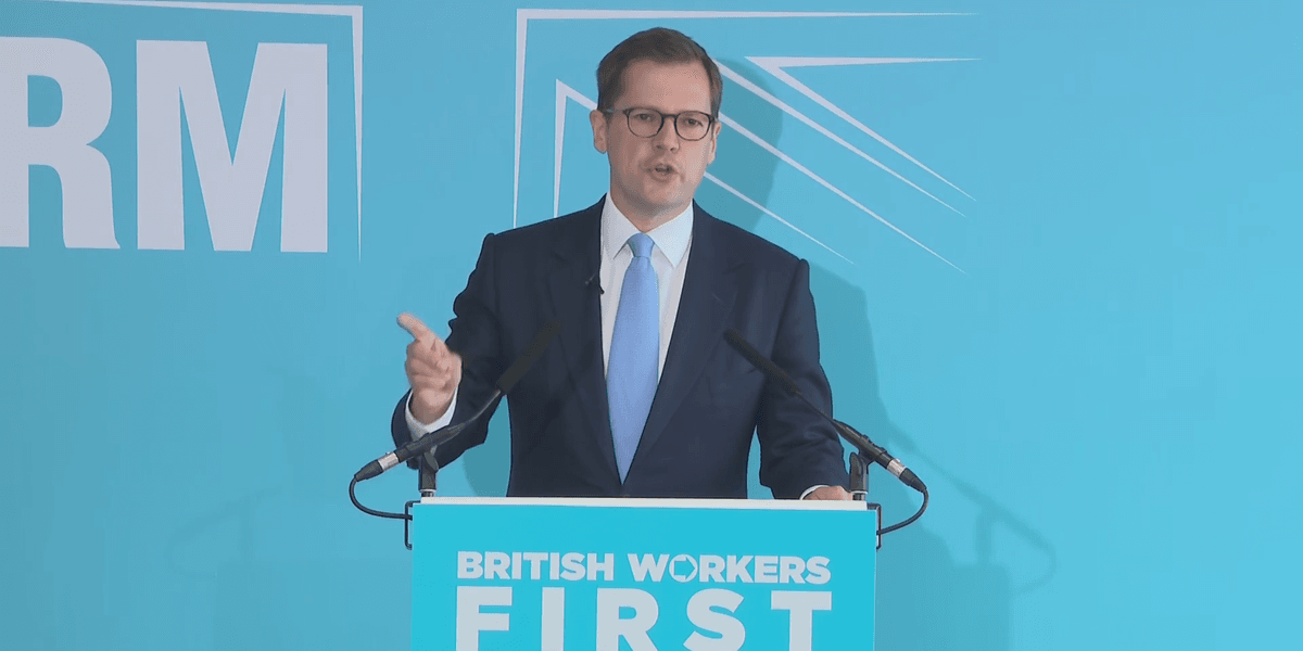 Robert Jenrick pledges to put ‘British workers first, migrants second’ as he outlines Reform’s new business tax plans Robert Jenrick pledges to put ‘British workers first, migrants second’ as he outlines Reform’s new business tax plans